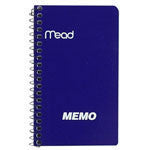 Mead® Wirebound Side-Opening Memo Book, 3" x 5", 1 Hole-Punched