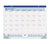 AT-A-GLANCE 2013 Recycled Monthly Desk Pad