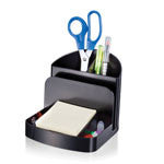 Pen/Pencil Holder and Desk Organizer (Black)